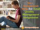 No 1 Assignment Help for Total Quality Management  logo